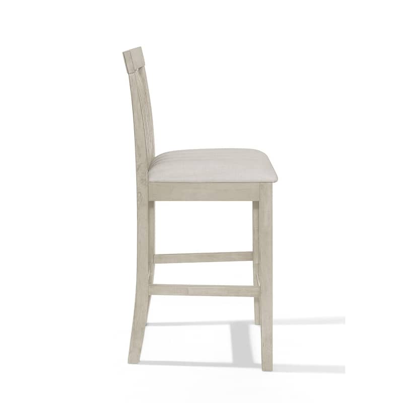 CraftPorch Gorgeous Antique Grey Dining Chairs (Set of 4)