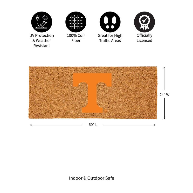 University of Tennessee Full Color Indoor/Outdoor Coir Mat