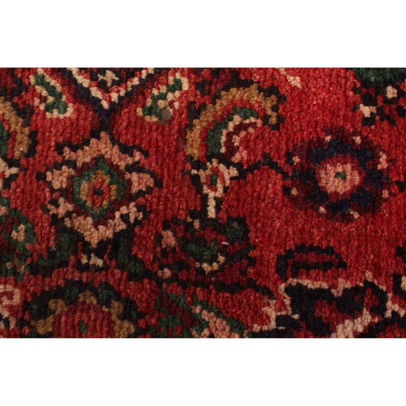 ECARPETGALLERY Hand-knotted Andelz Red Wool Rug - 2'3 x 9'4