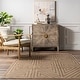 preview thumbnail 6 of 12, Nuloom Elba SuperiorWash Triangular Easy-Jute Machine Washable Area Rug