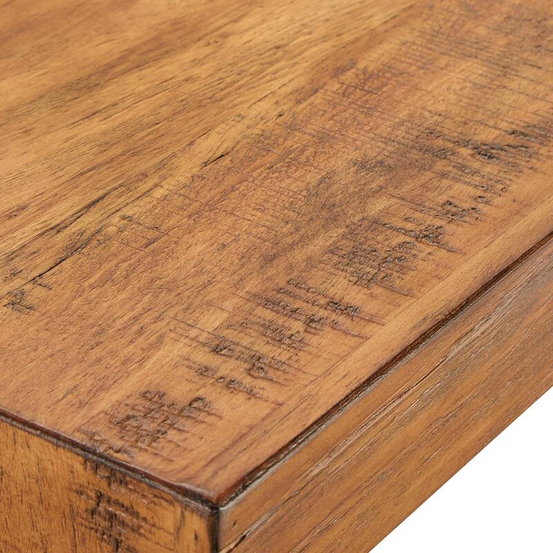 Bryson Rustic X-Base Sofa Entryway Table by iNSPIRE Q Classic