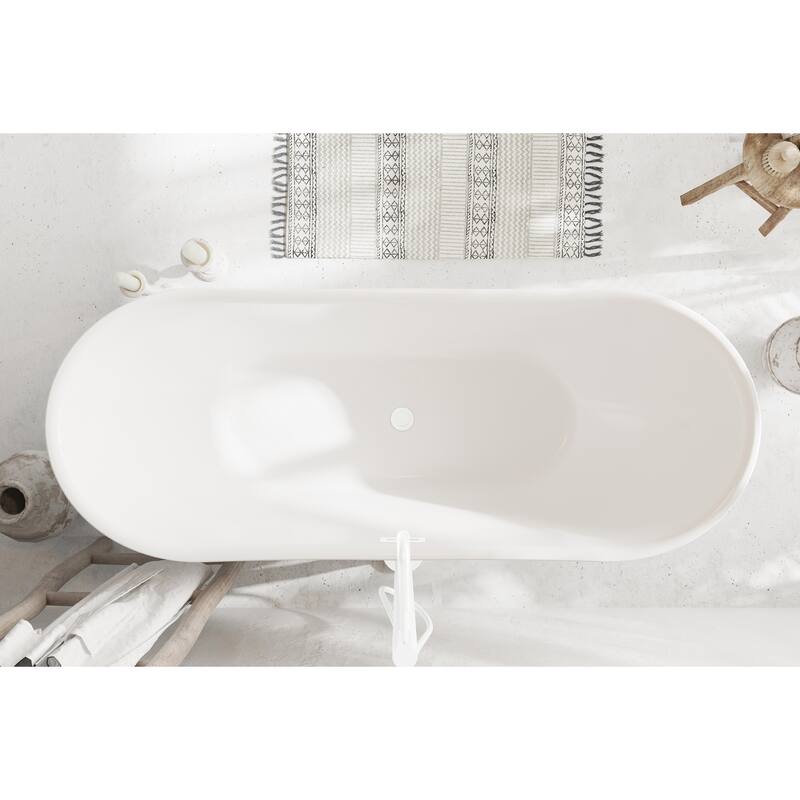 Morris Bathtub in Glossy White