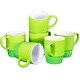 preview thumbnail 52 of 54, Ceramic Stacking Coffee Mug Tea Cup Dishwasher Safe Set of 6 - Large 18 Ounce