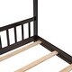 preview thumbnail 4 of 6, Solid Wood Full Size House Bed Wood Bed Kids Bed