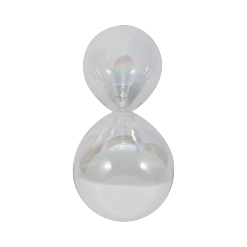 Contemporary Hourglass Sculpture for Home Decor - Stylish Decorative Object