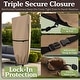 preview thumbnail 9 of 10, Pure Garden Polyester Waterproof Double-sided Umbrella Cover