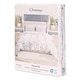 preview thumbnail 7 of 5, Chanasya Abstract Floral Print Microfiber Duvet Cover Set
