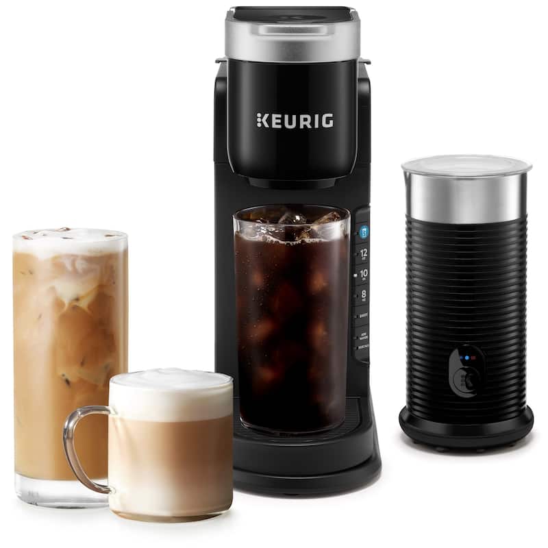 Keurig® K-Café Barista Bar Single Serve Coffee Maker and Frother - Black