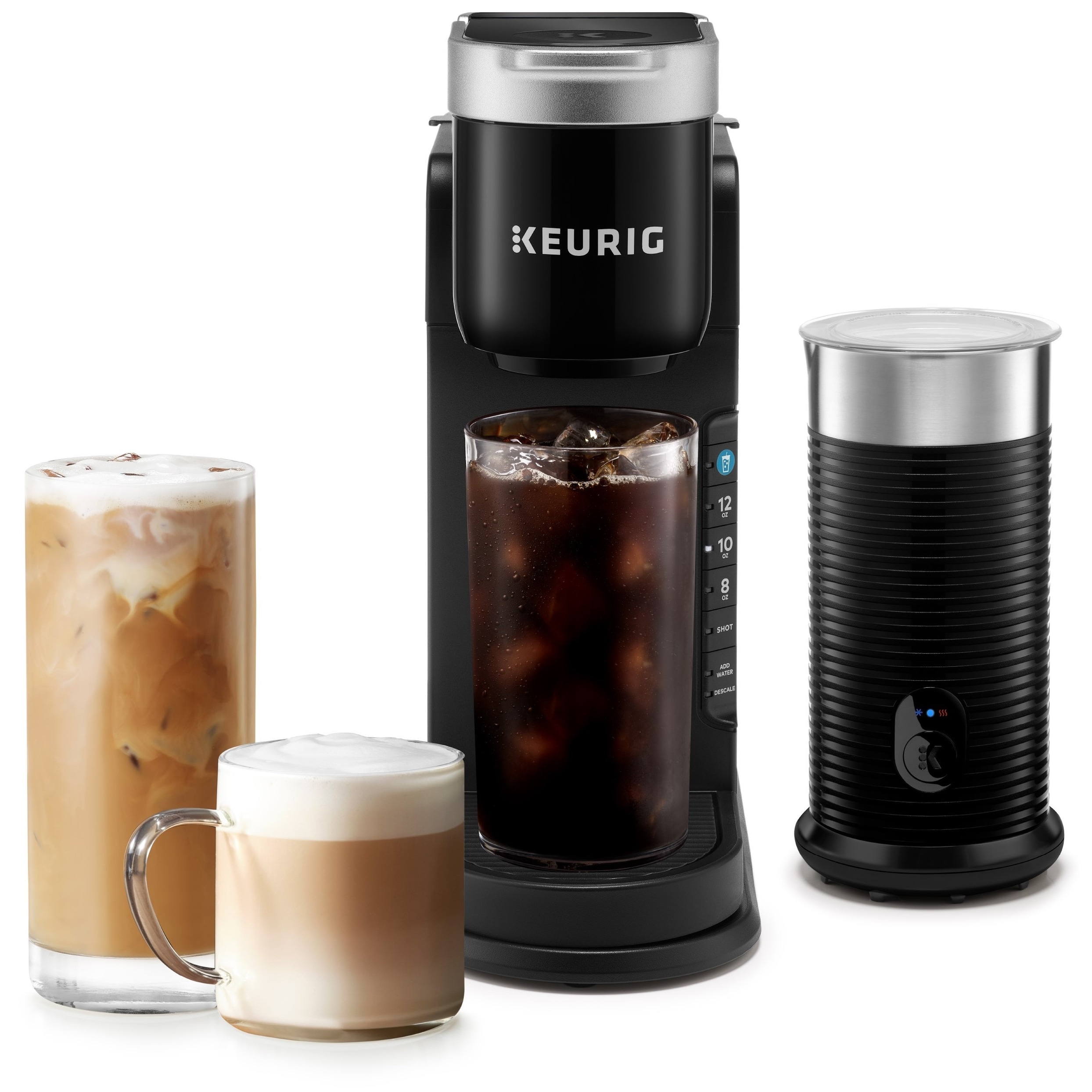 Keurig k cup single serve coffee maker top