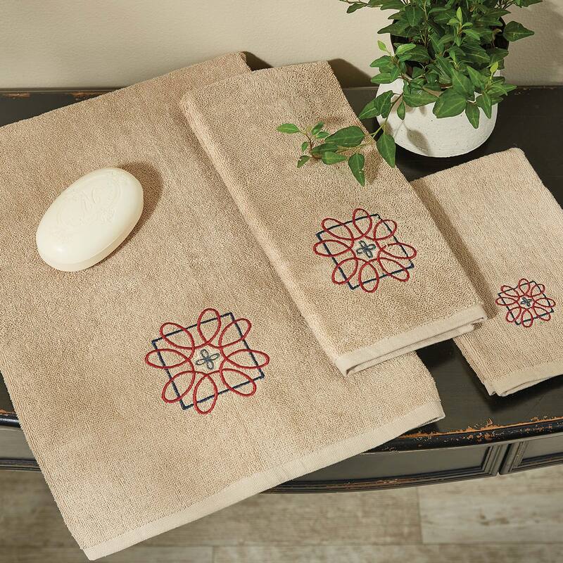 Park Designs Gemstone Bath Towel Set of 2 - Bath Towel