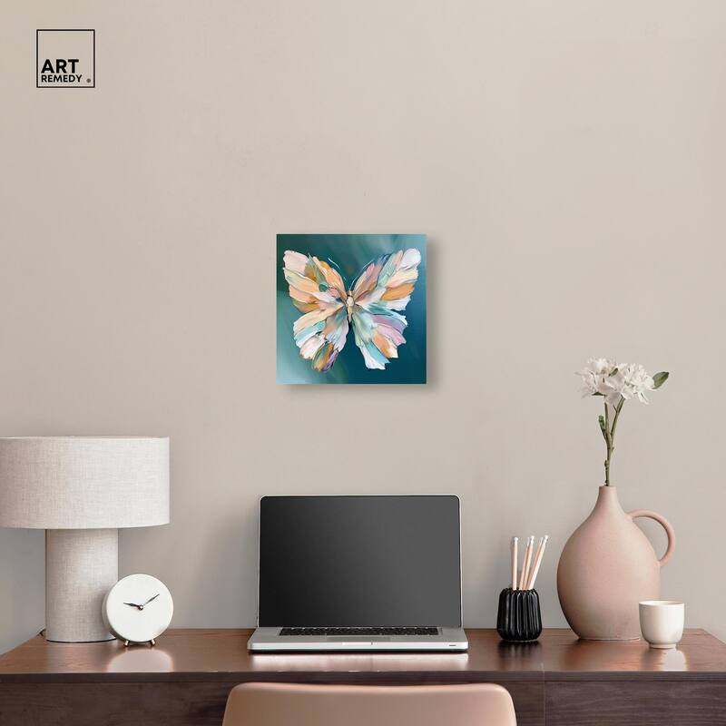 Wings of Duality Canvas by Art Remedy, Gallery Wrapped