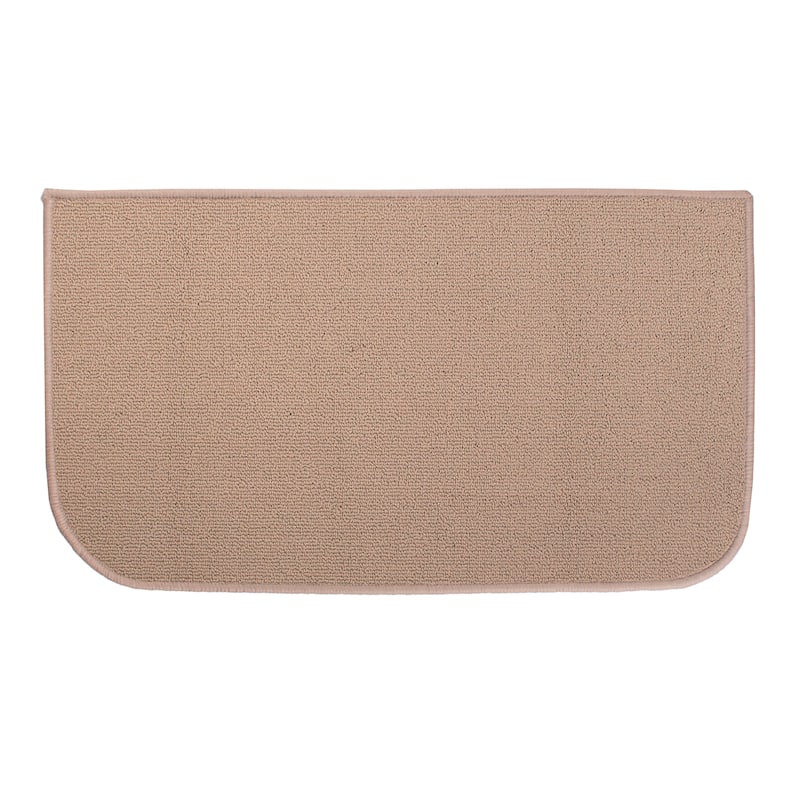 RITZ Solid Accent Rug - 18"x30" - N/A - Beige