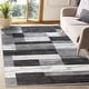 preview thumbnail 54 of 147, Superior Rockwood Patchwork Indoor Area Rug or Runner 4' x 6' - Charcoal