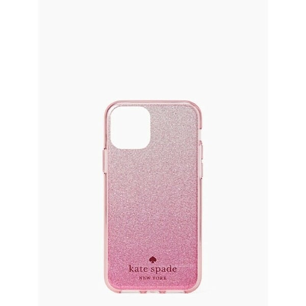 Shop Kate Spade New York Bright Carnation Ombre Glitter Iphone 11