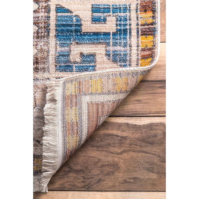 Nuloom Vintage Deborah Tassel Area Rug
