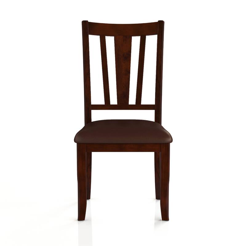 Betsy Transitional Espresso Wood 7-Piece Dining Set by Furniture of America