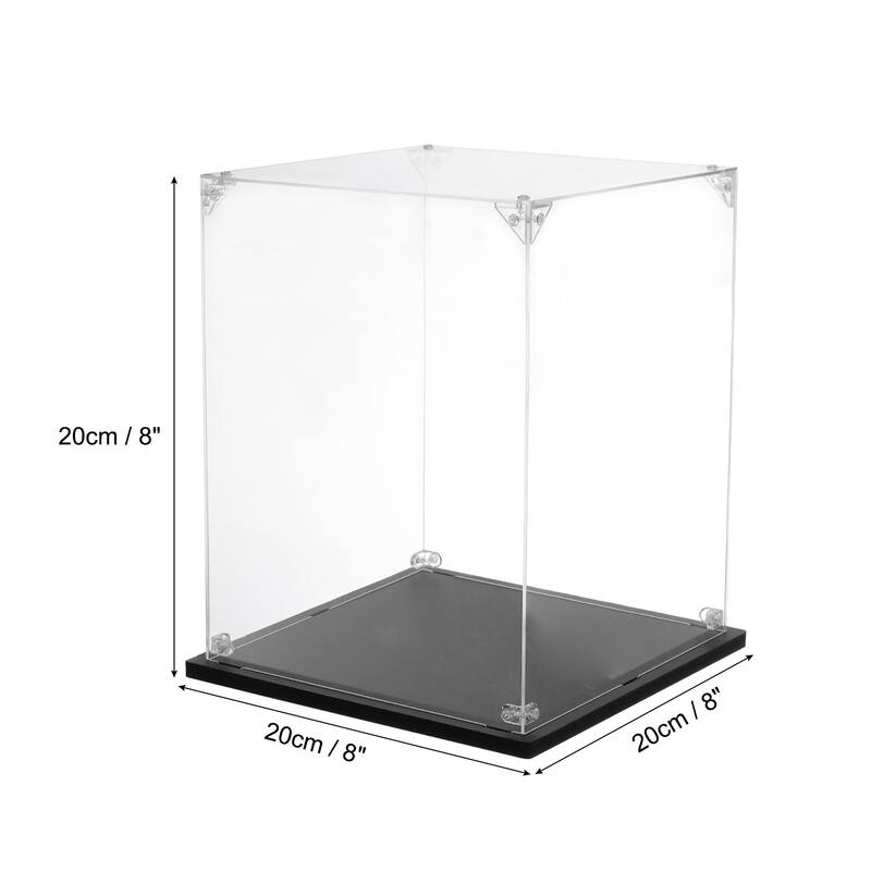 Acrylic Display Case, for Displaying Collectibles, Dolls, Model Car - 8"x8"x8"