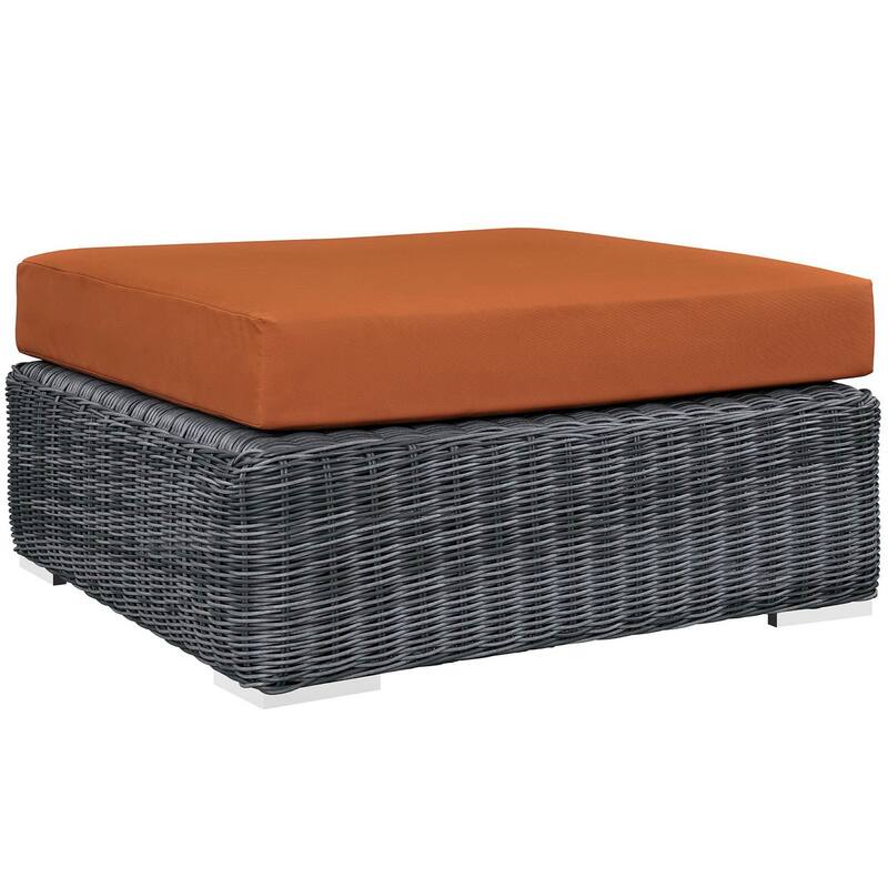 Summon Outdoor Patio Sunbrella® Square Ottoman