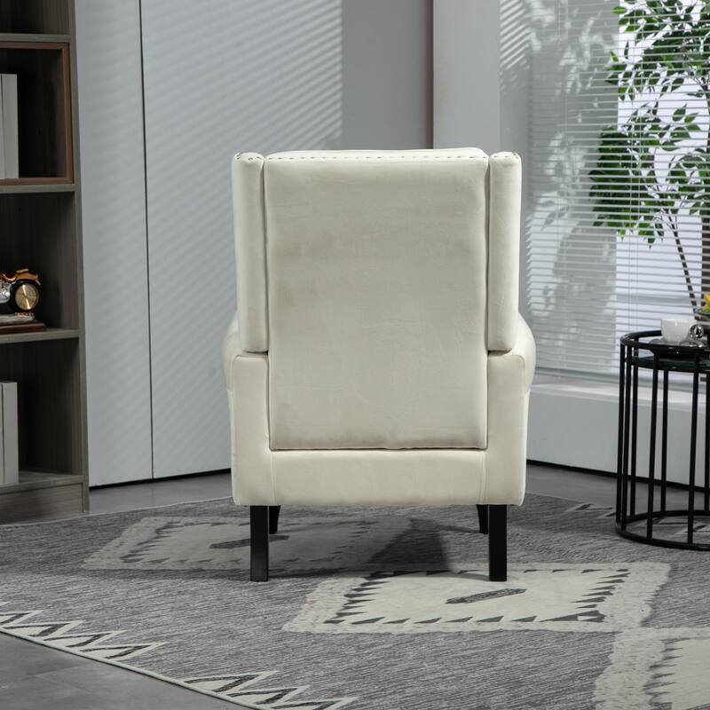 Mid Century Nailhead Decorative Armchair