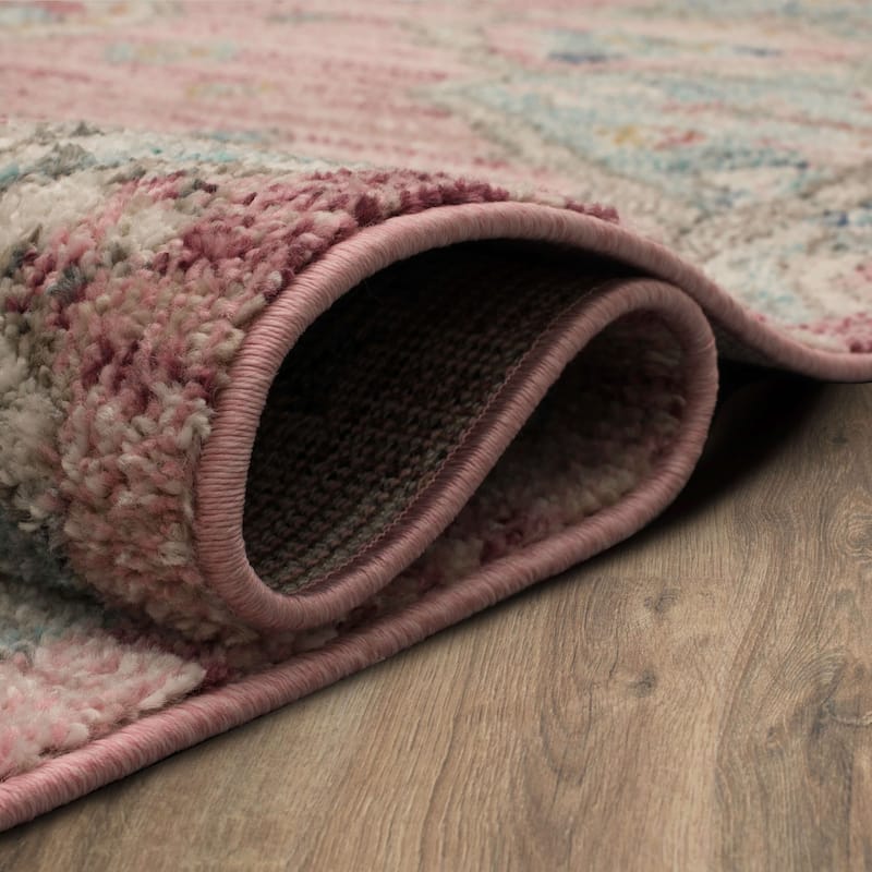 Mohawk Home Laughton Traditional Medallion Area Rug