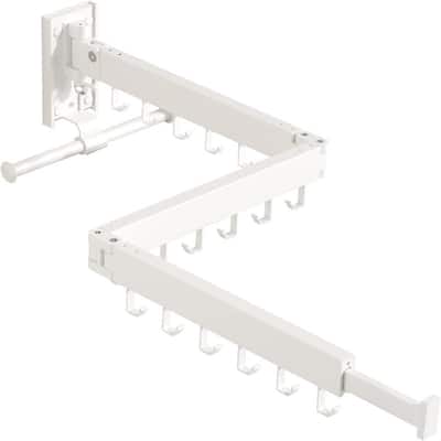 Wall Mounted Clothes Hanger Rack, Clothes Drying Rack