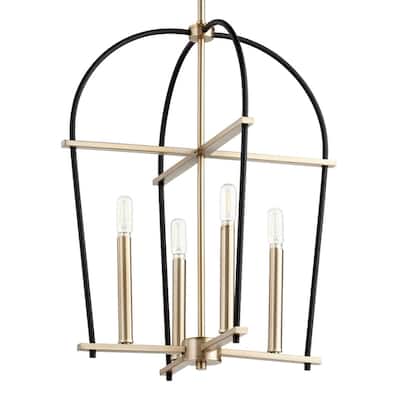 Quorum International Espy 4 Light 17" Wide Chandelier