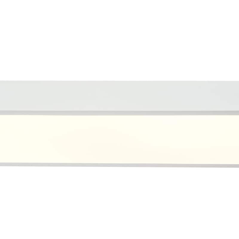 Contemporary Dimmable LED Streamlined Oval Flush Mount 31.5in