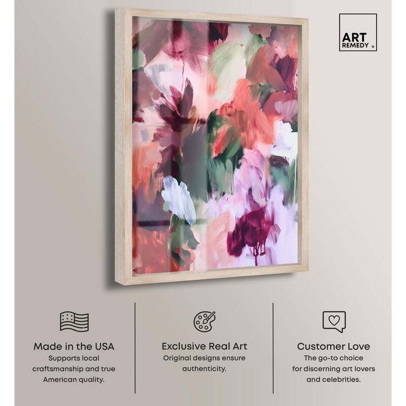 Adelas Garden II Shadowbox by Art Remedy