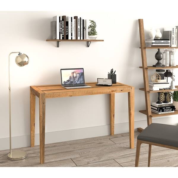 Ashford 47 Reclaimed Wood Home Office Desk On Sale Overstock 32423789 Grey