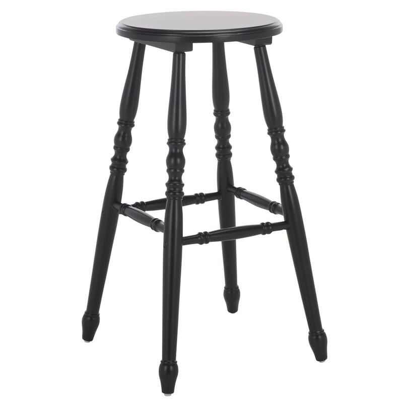 SAFAVIEH Home Sidiko 29-inch Barstool (Set of 2) - 16"W x 16"D x 29"H