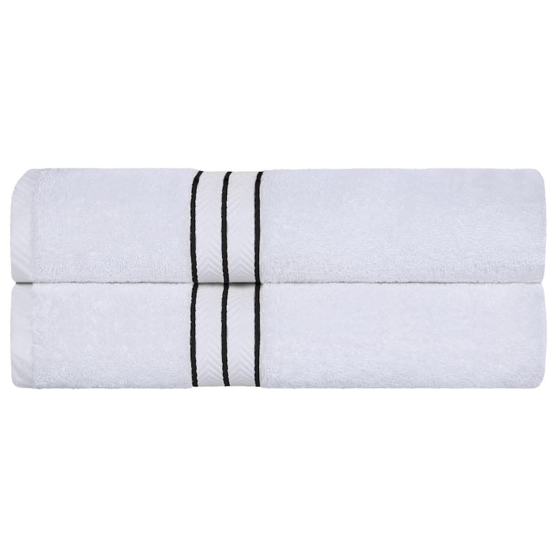 Turkish Cotton Heavyweight Bath Sheet Set of 2 by Superior