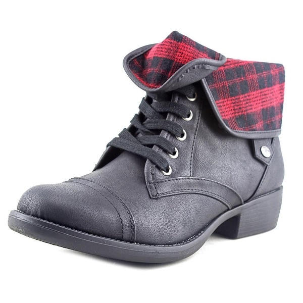 rocket dog black ankle boots