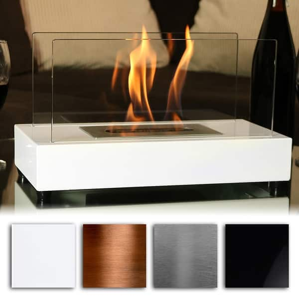 Shop Sunnydaze El Fuego Ventless Tabletop Fireplace Bio Ethanol