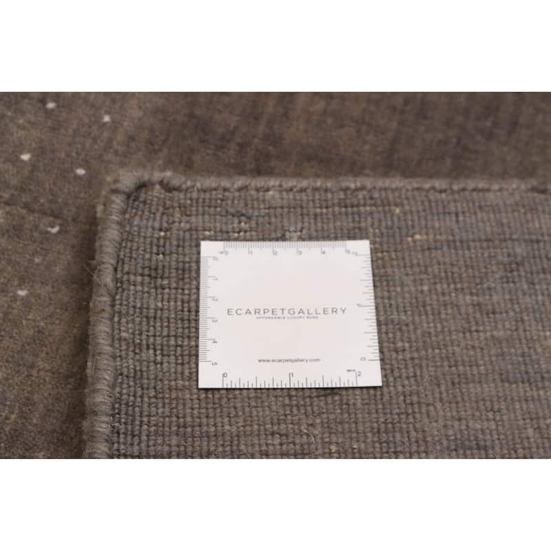 Kashkuli Gabbeh Grey Rug 4'9" x 6'6" - 4'9 x 6'6