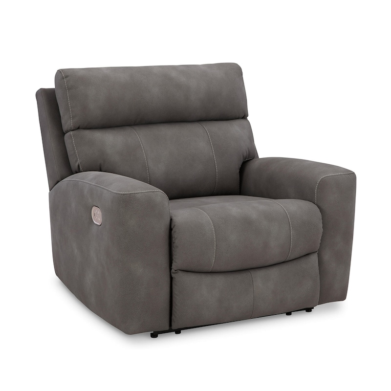 Signature Design by Ashley Next-Gen DuraPella Gray Power Recliner