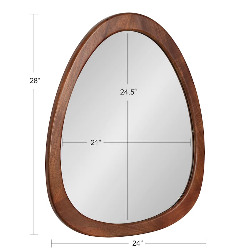 Kate and Laurel McKinder Wood Mirror