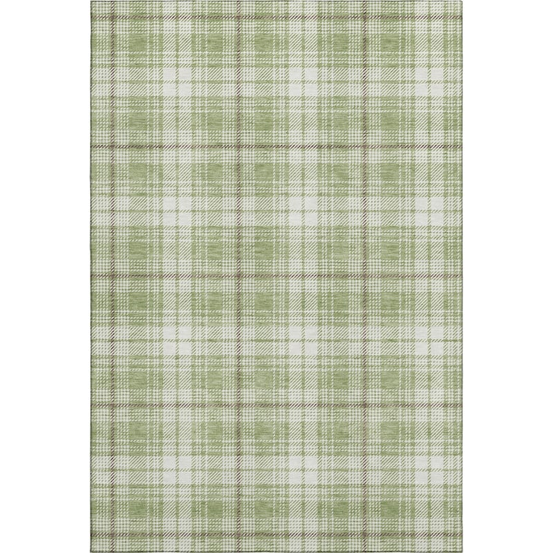 Premium Washable Super Soft Farmhouse Plaid Mayfield Rug