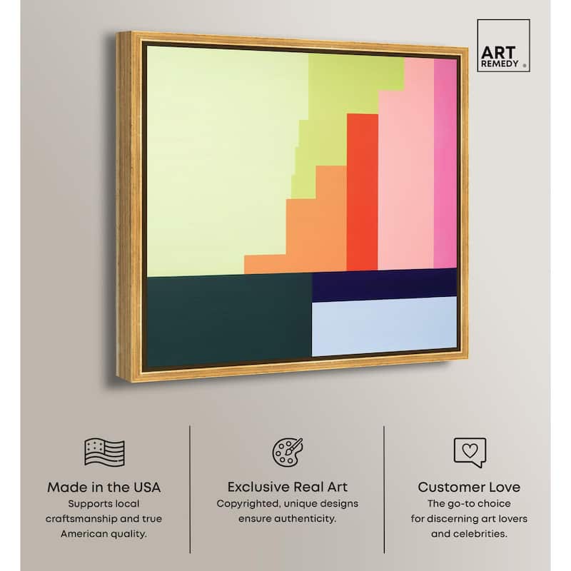 Rectilinear Rhapsody I Canvas by Art Remedy