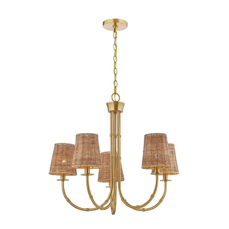 Savoy House 1-3960-5 Ashbury 5 Light 28" Wide LED Chandelier
