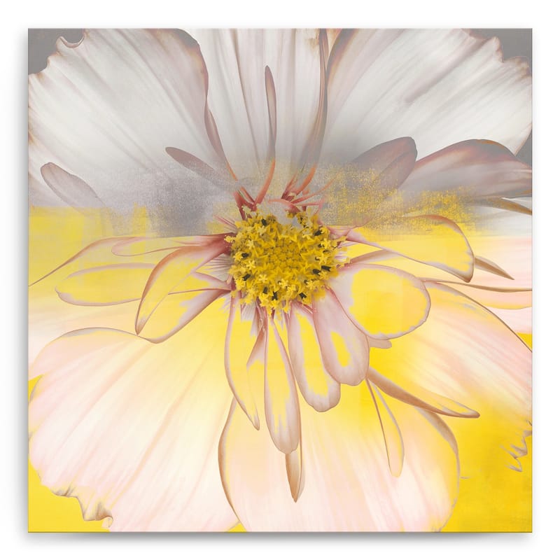 Silver Orchid Wayne 'Painted Petals' Canvas Art