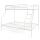 preview thumbnail 8 of 19, Space-Saving Twin Over Full Bunk Bed with Ladder, Full-Length Guardrails, Modern Design