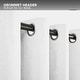 preview thumbnail 11 of 28, Deconovo Blackout Living Room Curtains Faux Linen Drapes 2 Panels