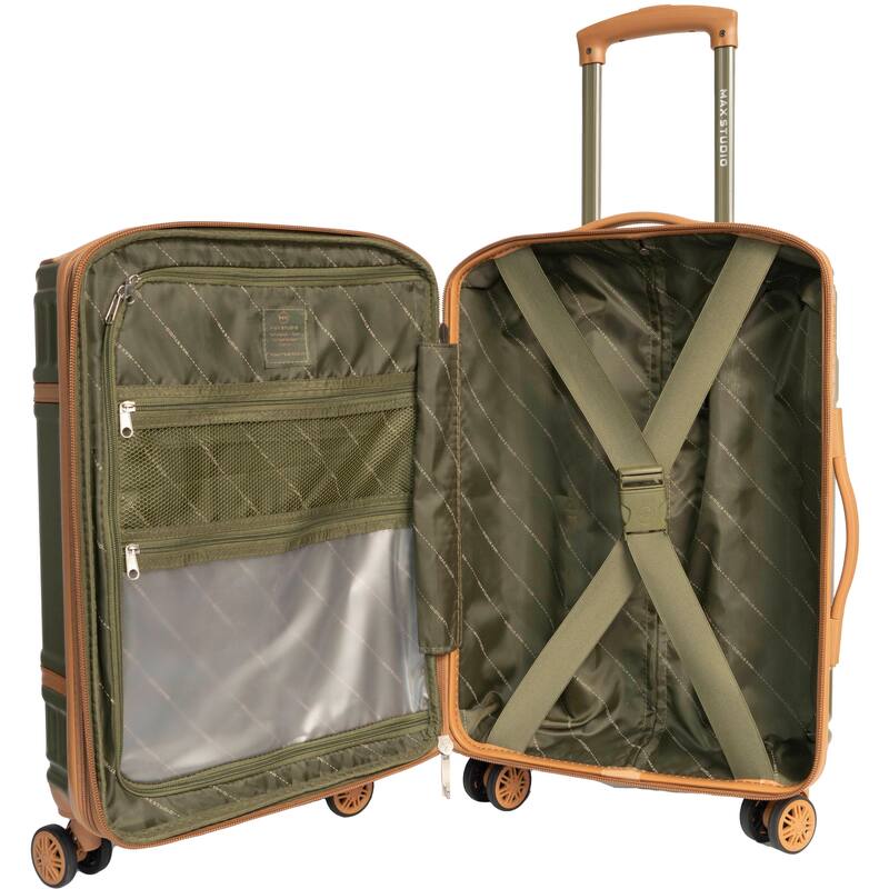 Max Studio ABS 3-Piece Luggage Set South Hampton Collection