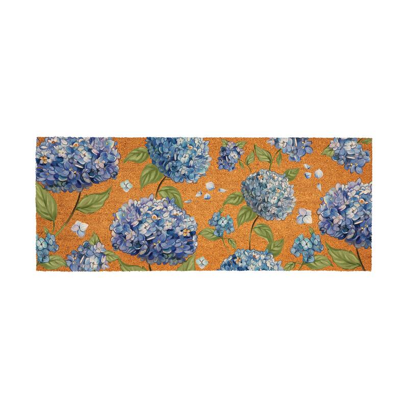 Hydrangea Haven Coir Door Mat