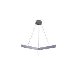 Wall Light Fixture - Brass Pendant Light with Remote Control - Modern Home Decor - 9.5