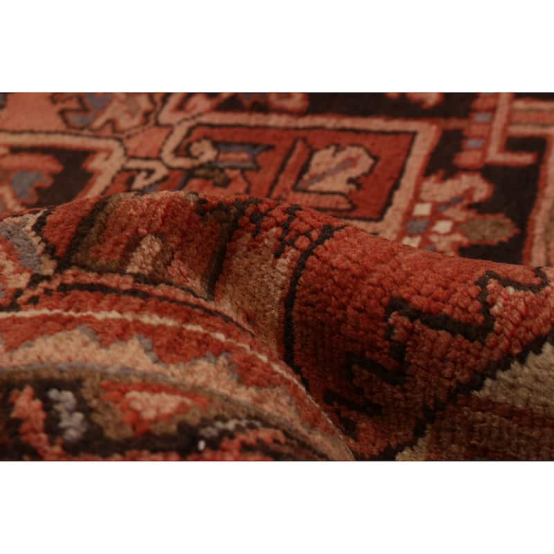 ECARPETGALLERY Hand-knotted Sarabi Red Wool Rug - 8'2 x 11'1