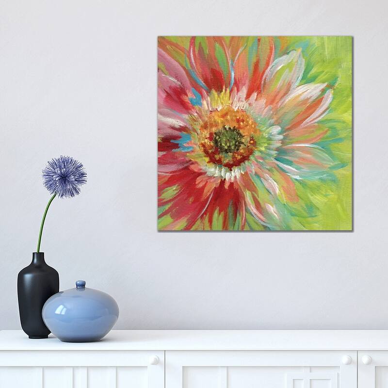 iCanvas "Bright Sunburst" by Nan Canvas Print - 18x18x1.5