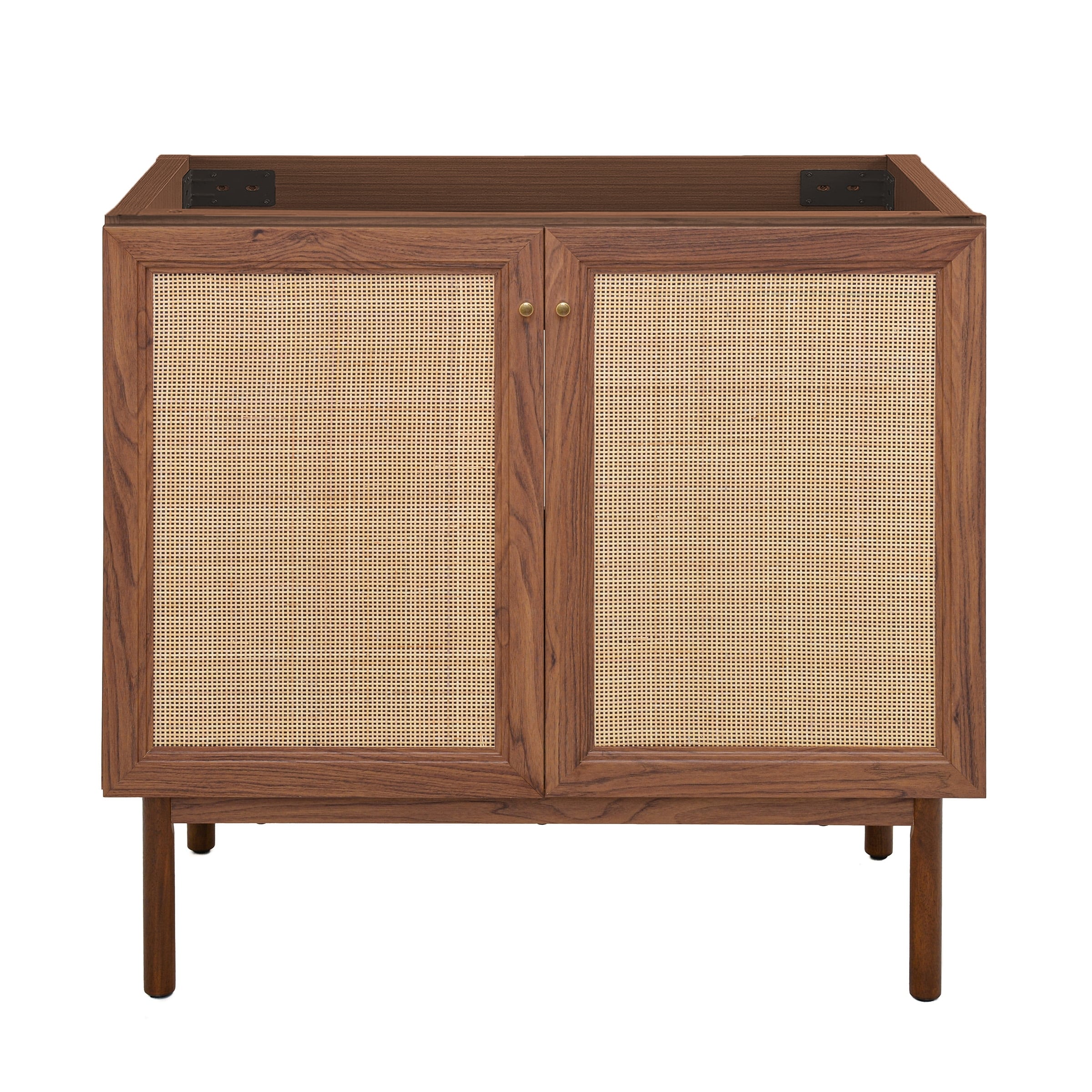 Classe 36" Bathroom Vanity In Dark Walnut Cabinet Only