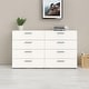 preview thumbnail 15 of 79, Porch & Den Angus Space-saving 8-Drawer Double Dresser