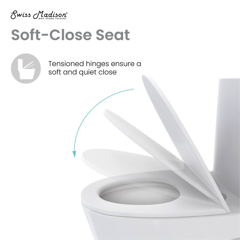 Lamarck Two-Piece Elongated Toilet Dual-Flush 1.1/1.6 Gpf - 25.59" x 14.171" 31.5"